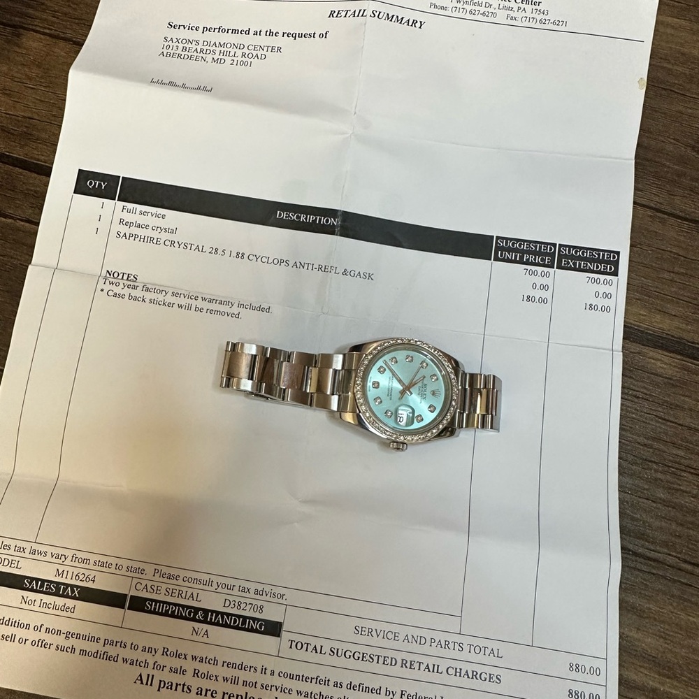 SOLD***Rolex Oyster Perpetual Datejust 36mm***SOLD - Picture 5 of 5